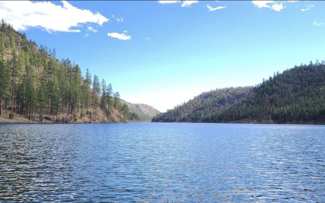 Arizona White Mountains Chevelon Canyon Lake