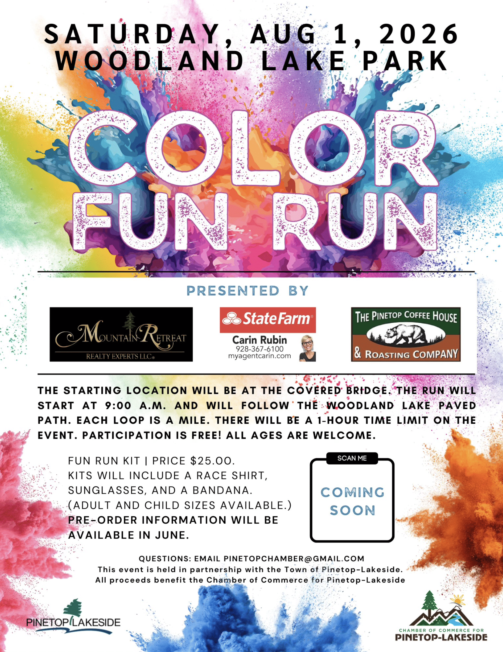 Pinetop-Lakeside Color Fun Run