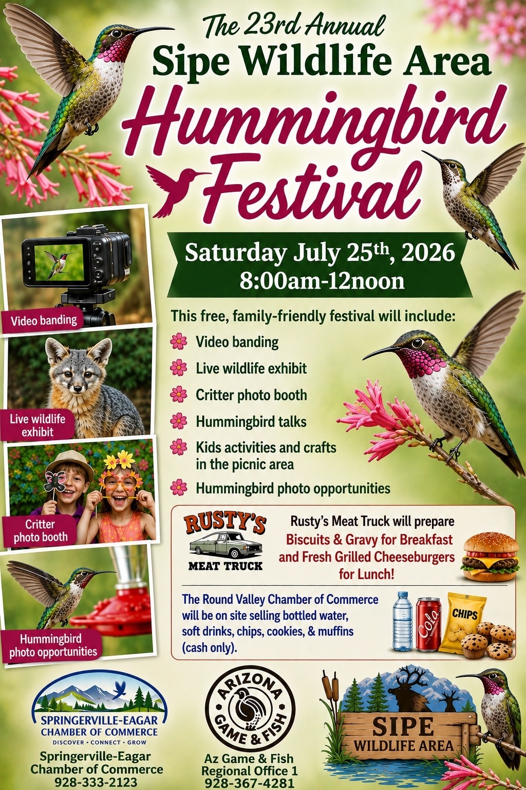 Sipe Wildlife Area Hummingbird Festival