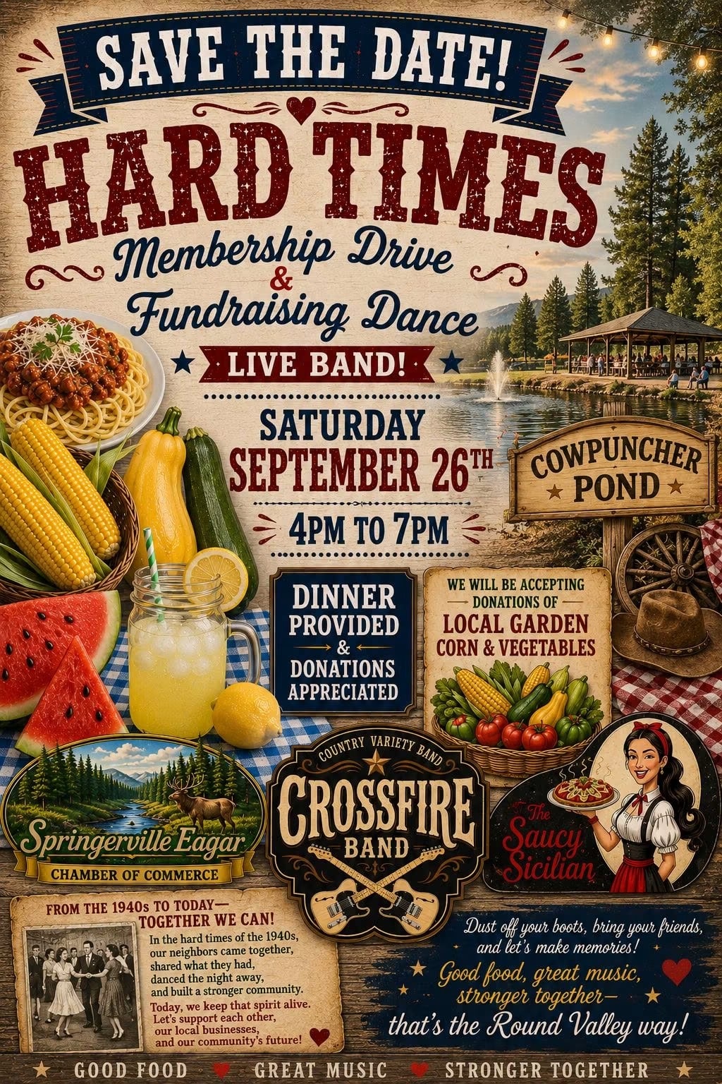 HARD TIMES Membership Drive